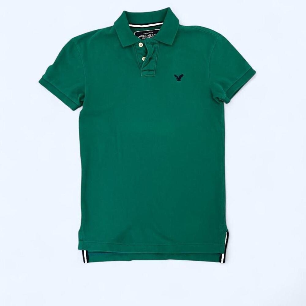 Green American Eagle Outfitters Polo Shirt XS